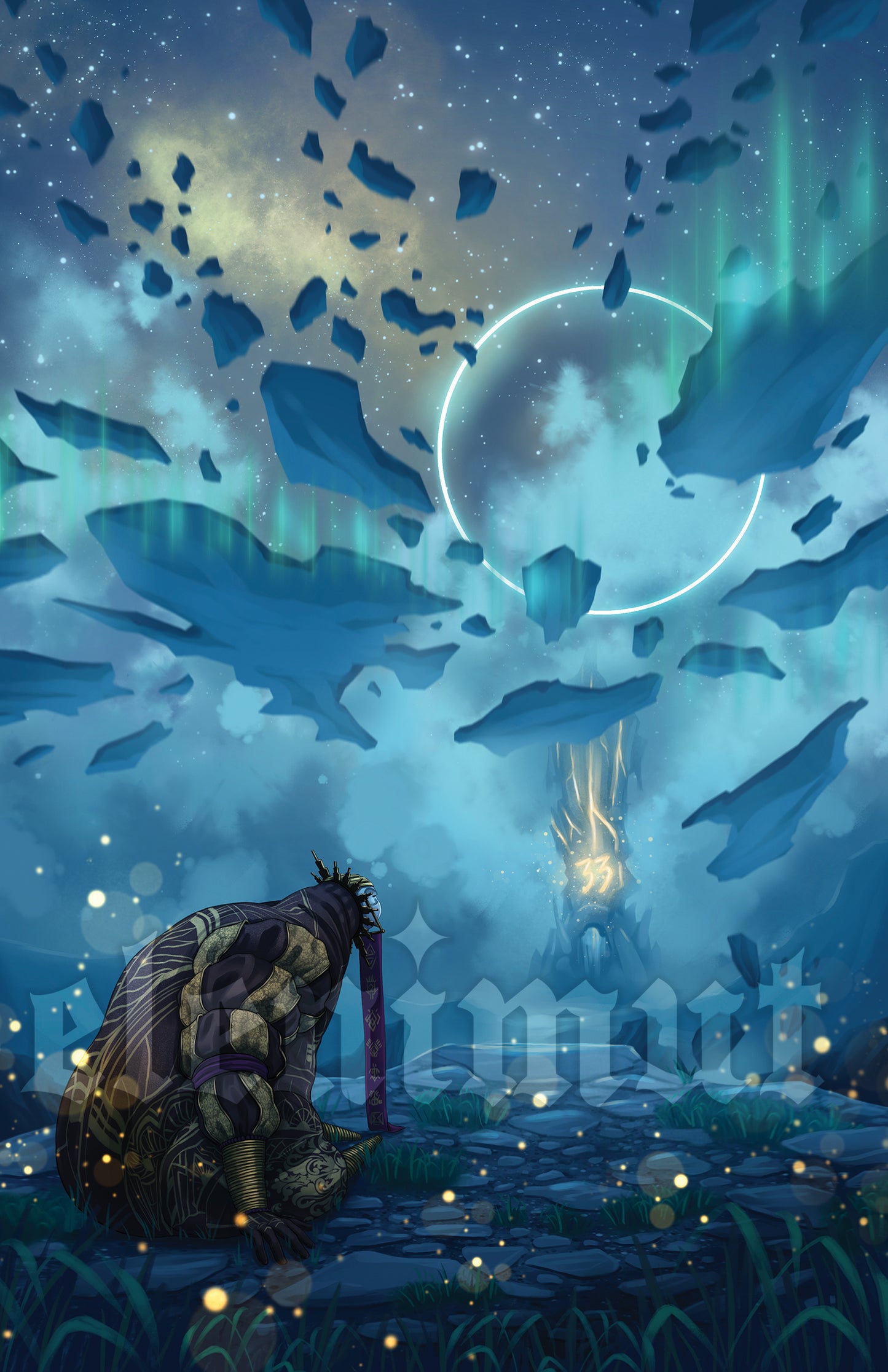 Esquie Campsite - 11x17" Print