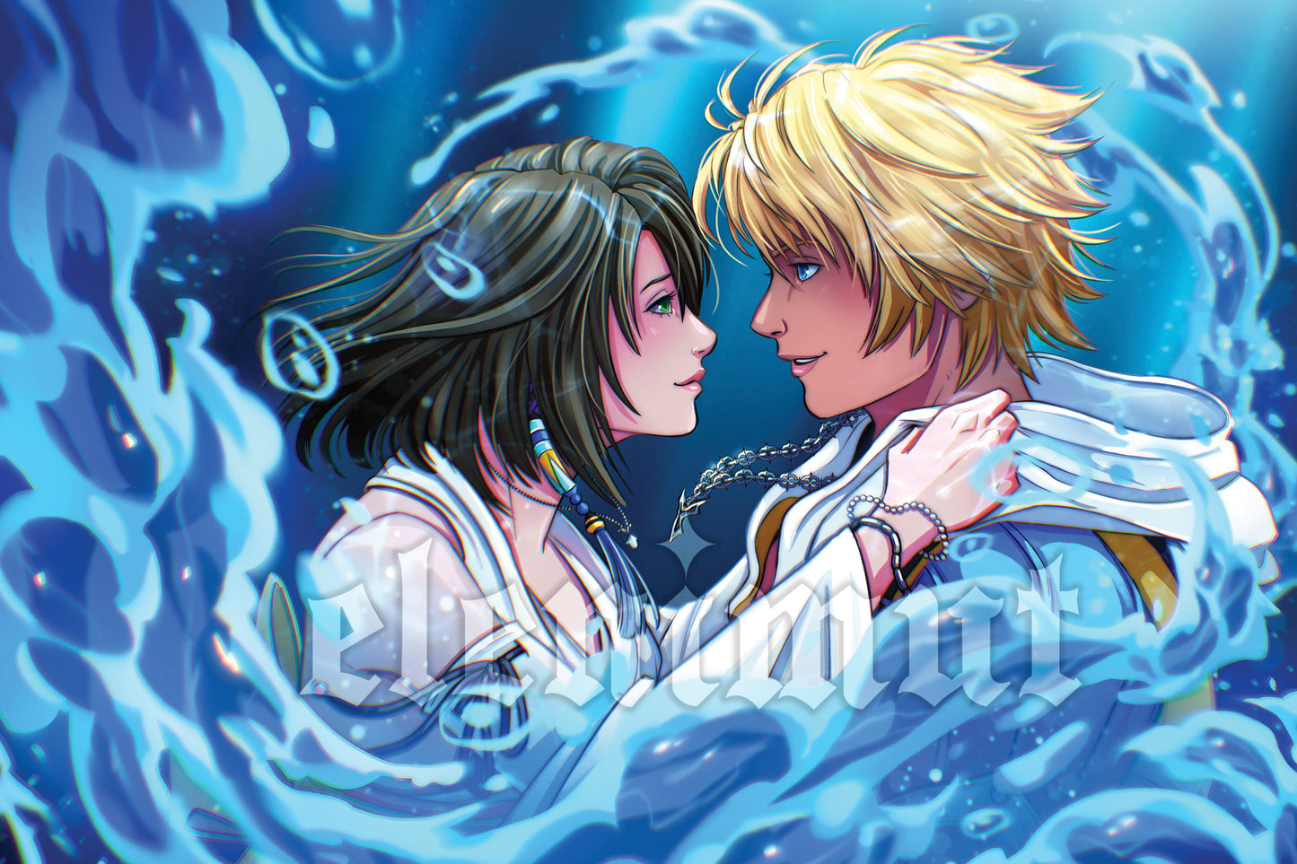 Tidus/Yuna- 8x12" Print