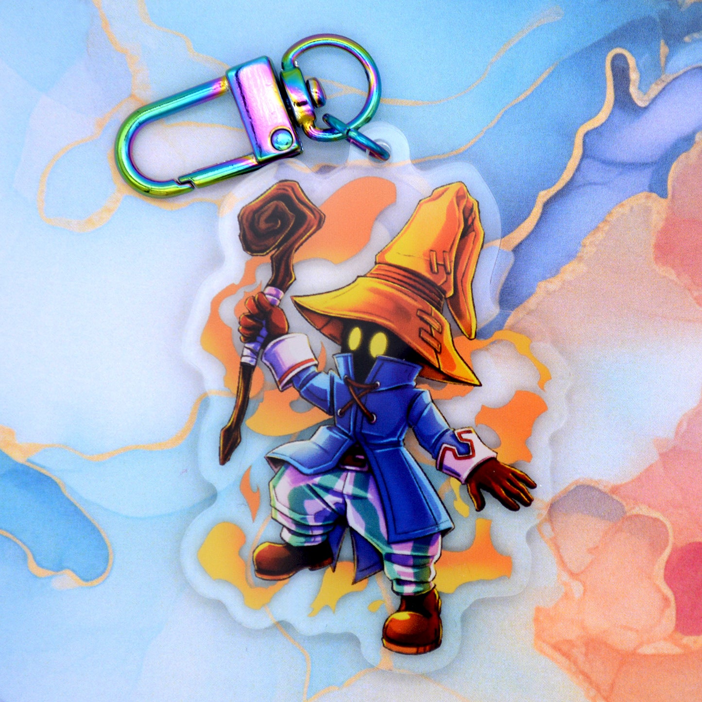 Vivi - 2.5 inch Acrylic Charm Keychain