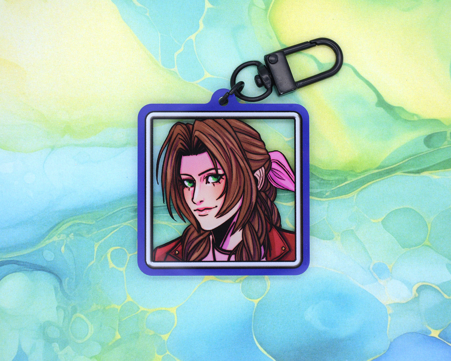 FF7 Portraits- 2 inch Acrylic Charm Keychain