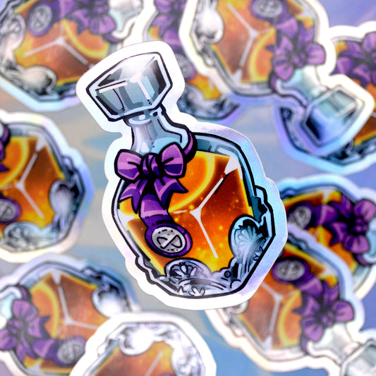 Hades Game Ambrosia 3inch Vinyl Holo Sticker