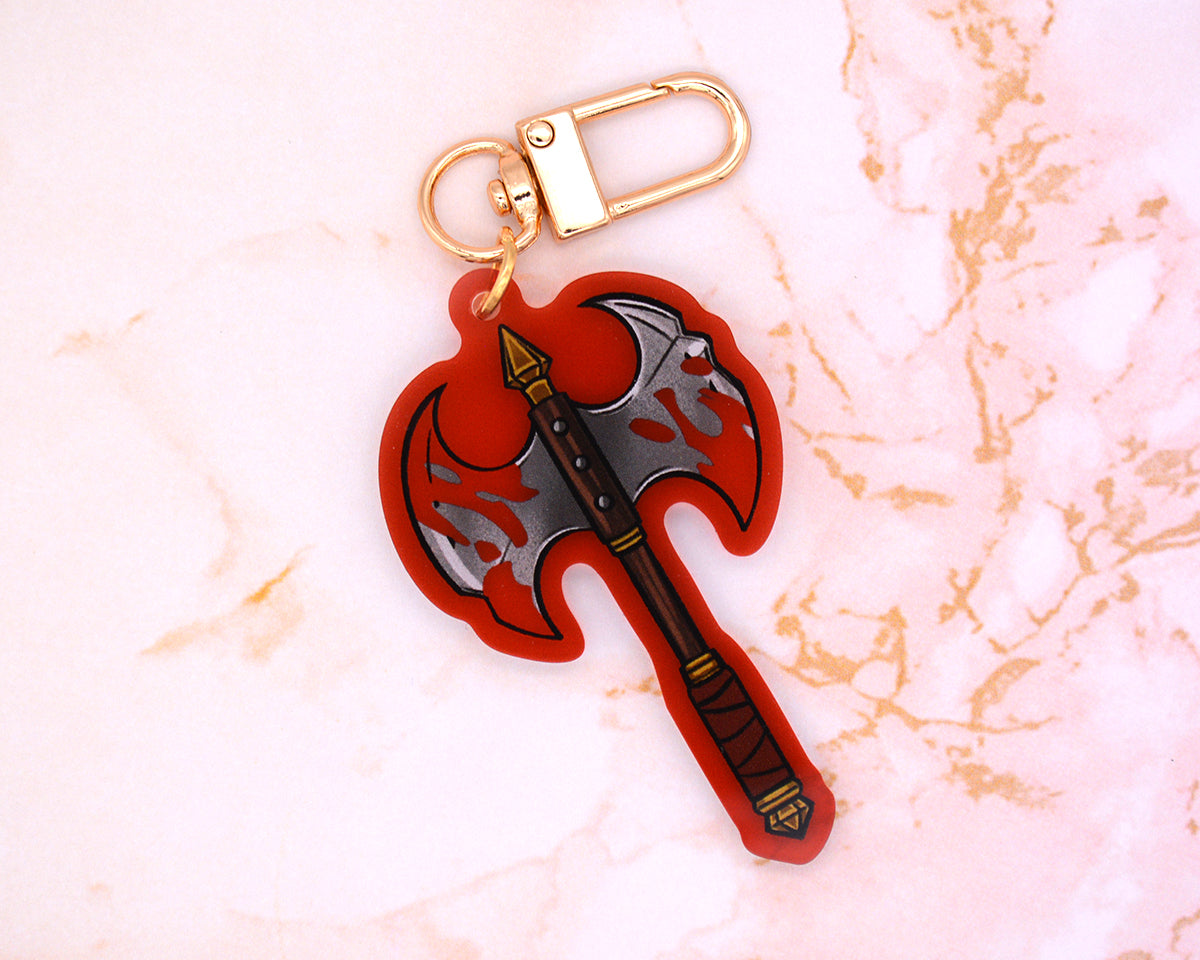 Weapons - 2.5 inch Acrylic Charm Keychain