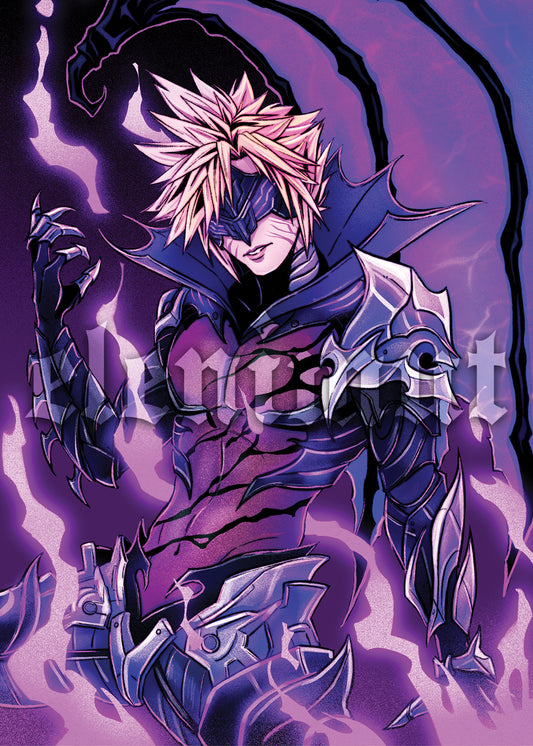 Bahamut Suit Cloud- 5x7" Print PREORDER