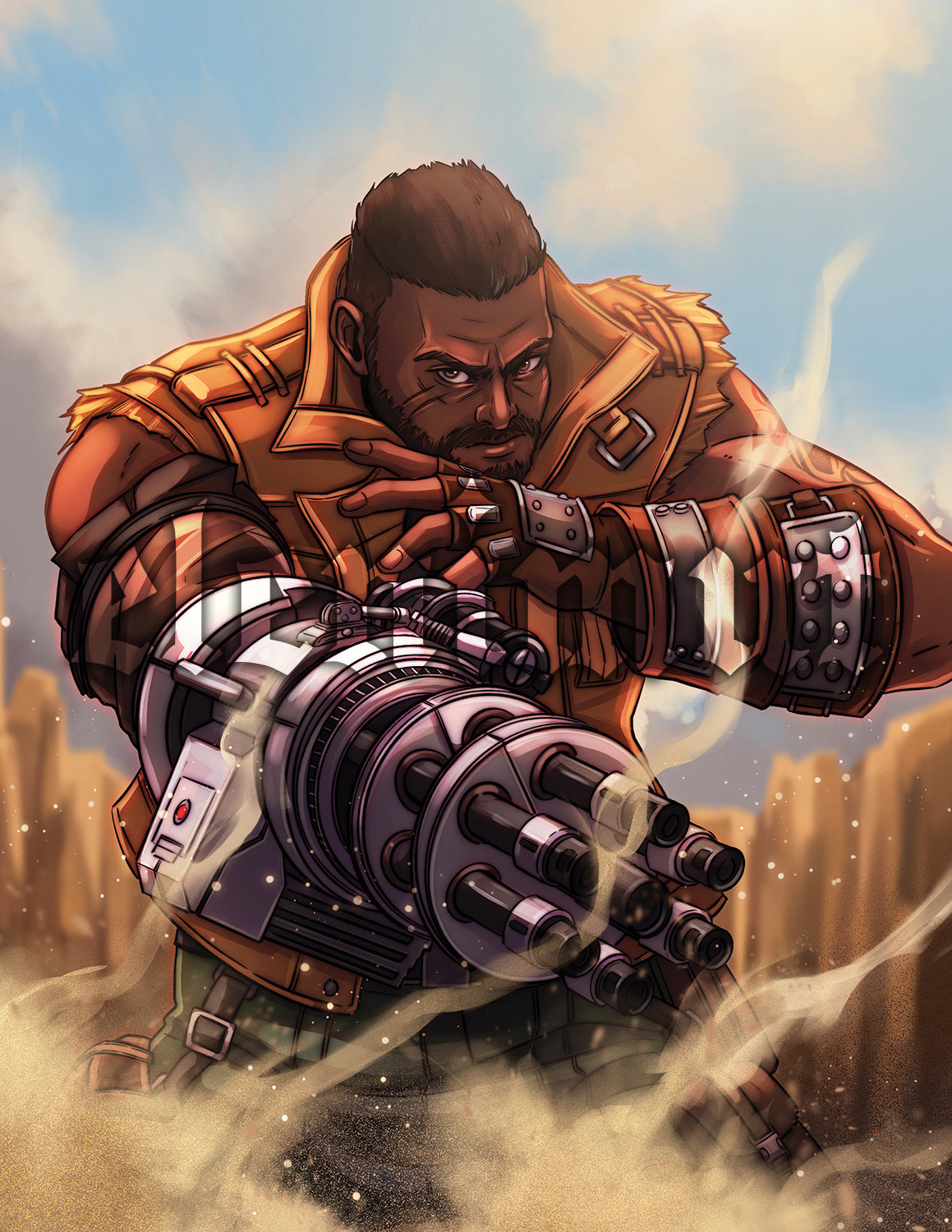 Barret 8.5x11 Print