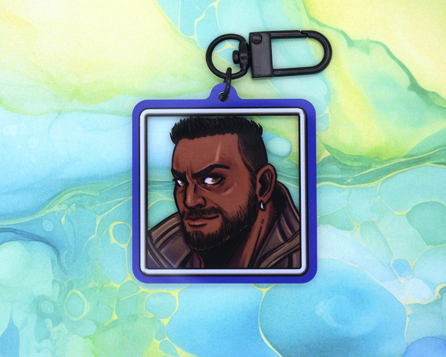 FF7 Portraits- 2 inch Acrylic Charm Keychain