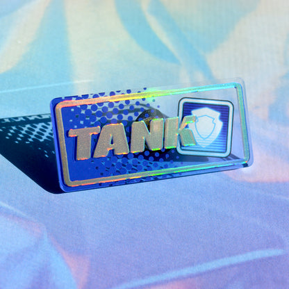 XIV Class Acrylic Pins with Holo Foil - 2.5 inch