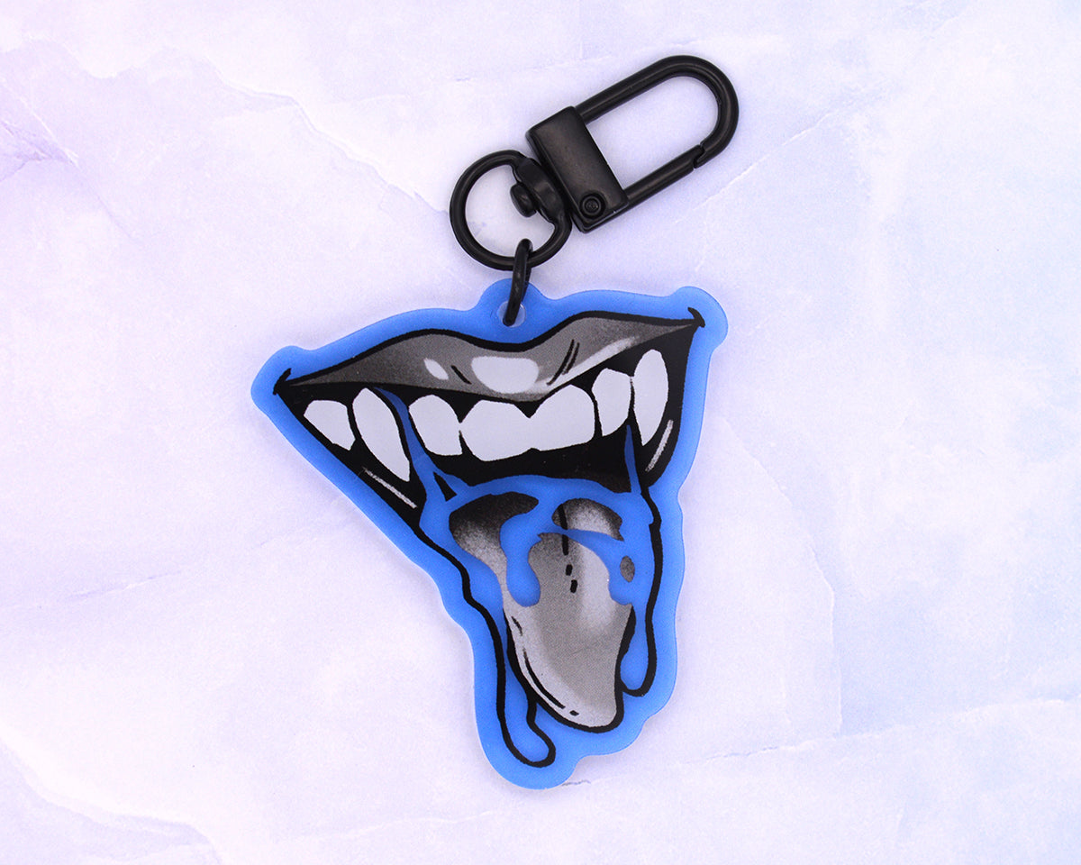 Mouths- 2 inch Acrylic Charm Keychain