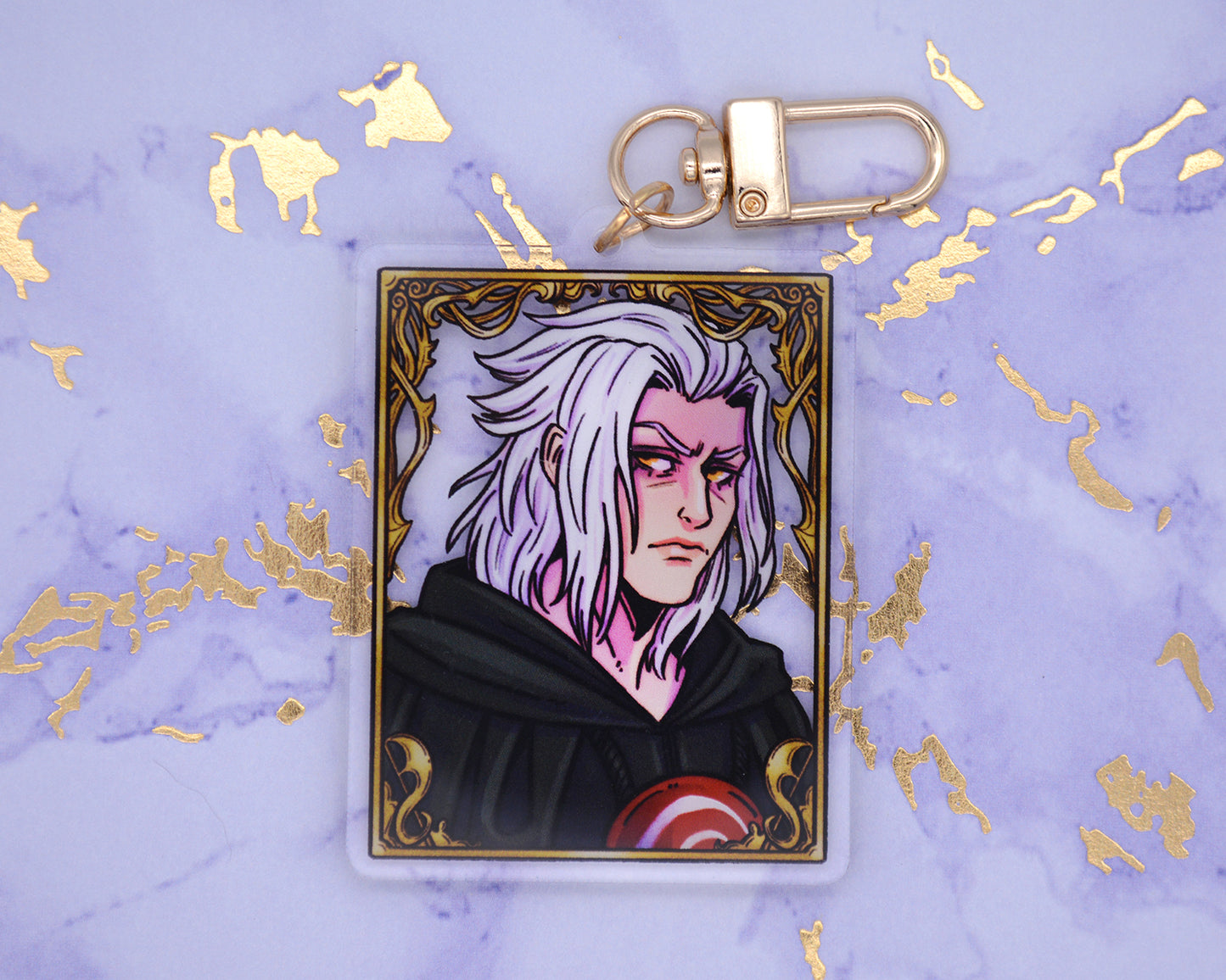 XIV Portraits- 2.5 inch Acrylic Charm Keychain