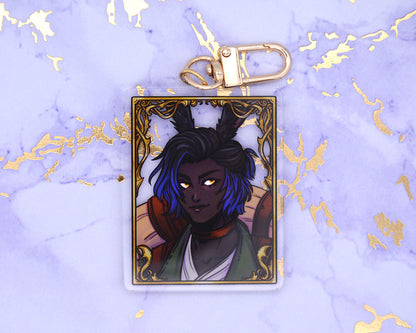 XIV Portraits- 2.5 inch Acrylic Charm Keychain