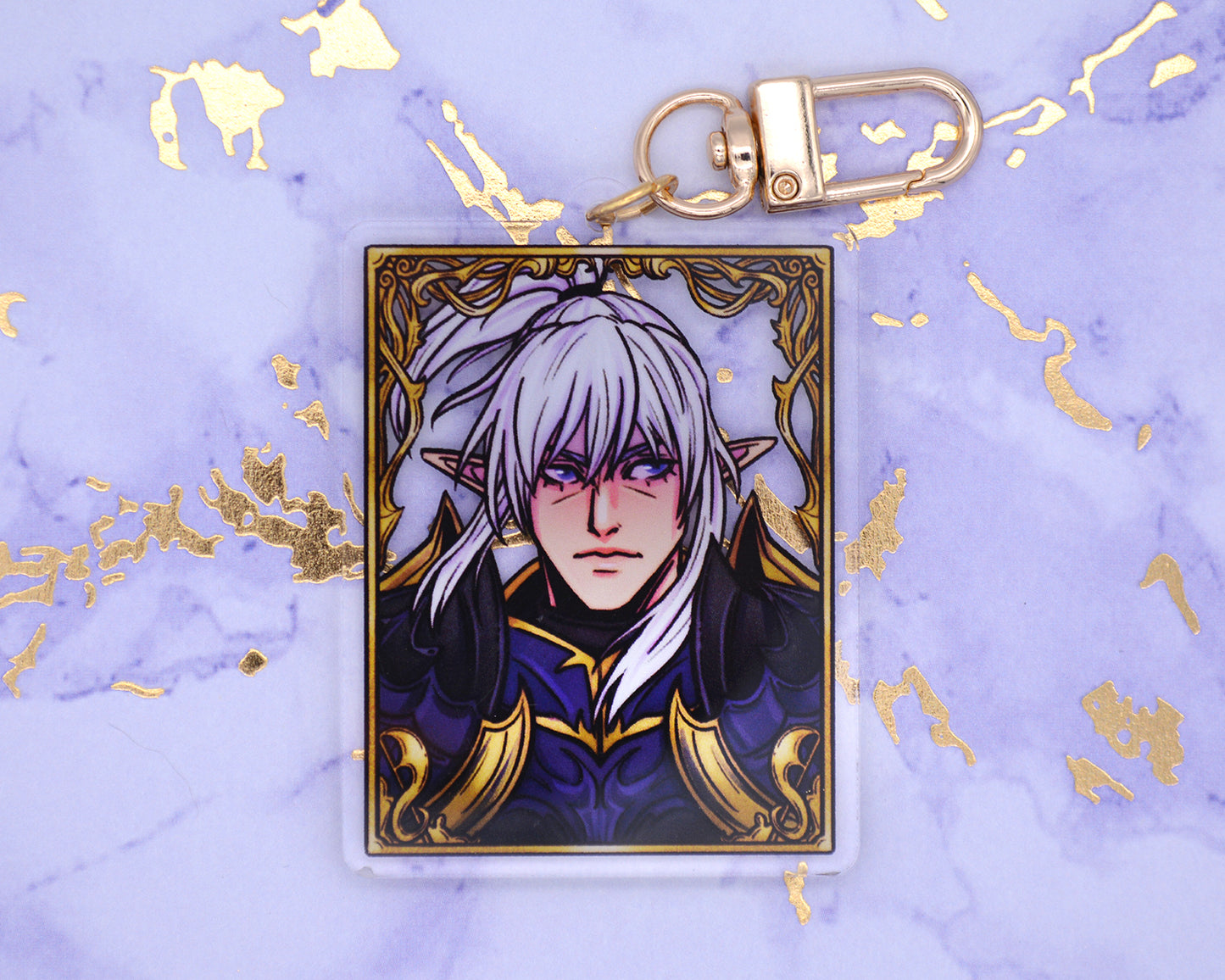 XIV Portraits- 2.5 inch Acrylic Charm Keychain