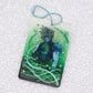 Lifestream Cloud- Glow In The Dark Liquid Quicksand 3in Acrylic Charm Keychain