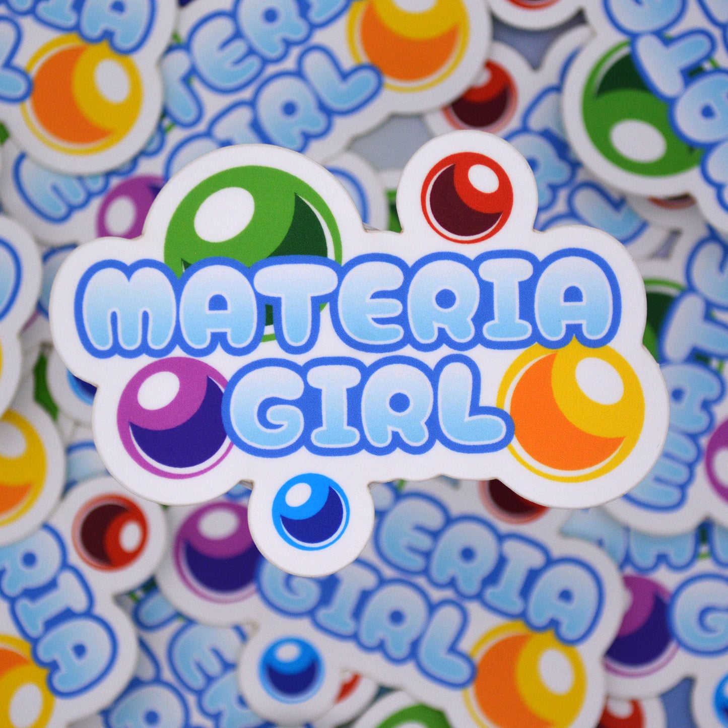 Materia Girl 3 inch Vinyl Sticker