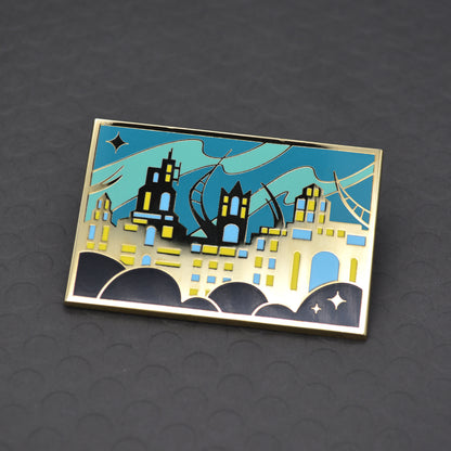 Amaurot Hard Enamel Pin 2.25 inch