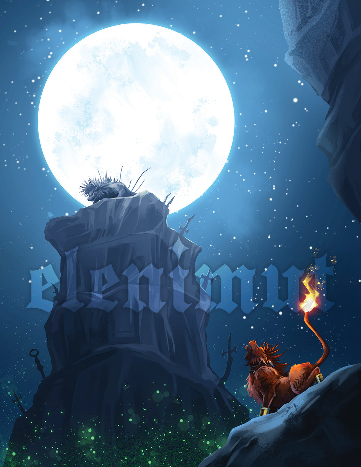 Red XIII 8.5x11 Print