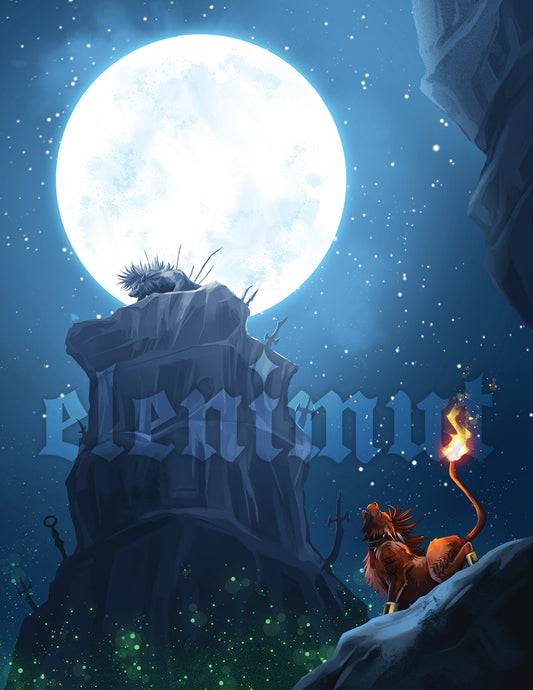 Red XIII 8.5x11 Print