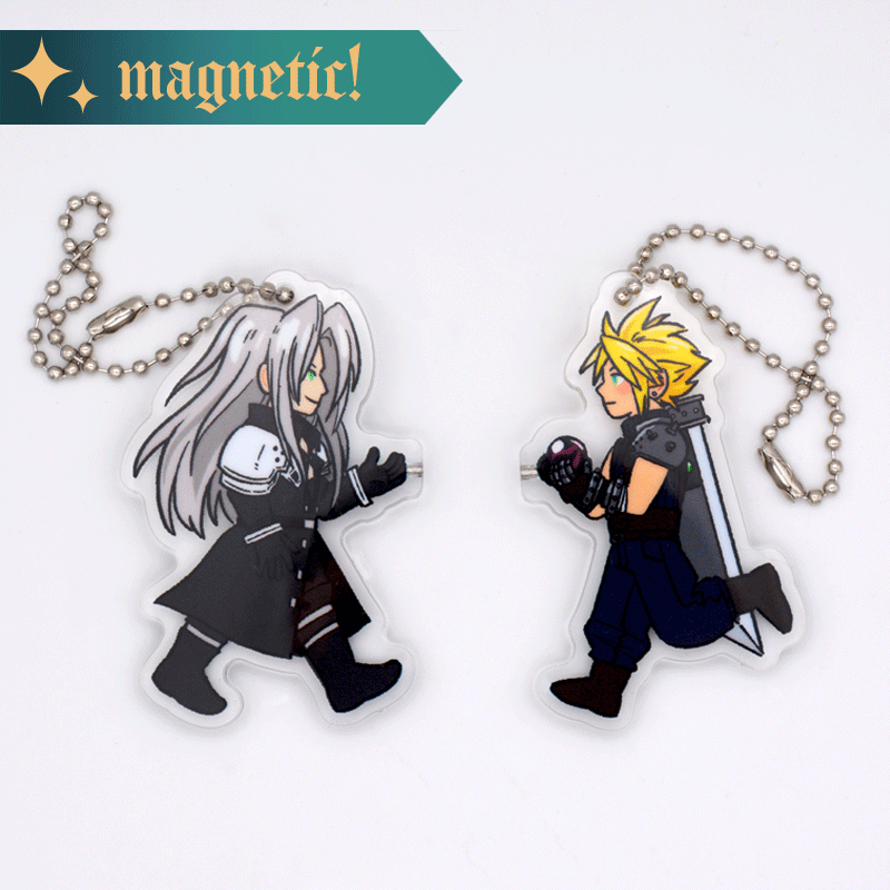 Magnetic Sefikura Set - 2.5in Acrylic Charms Keychains