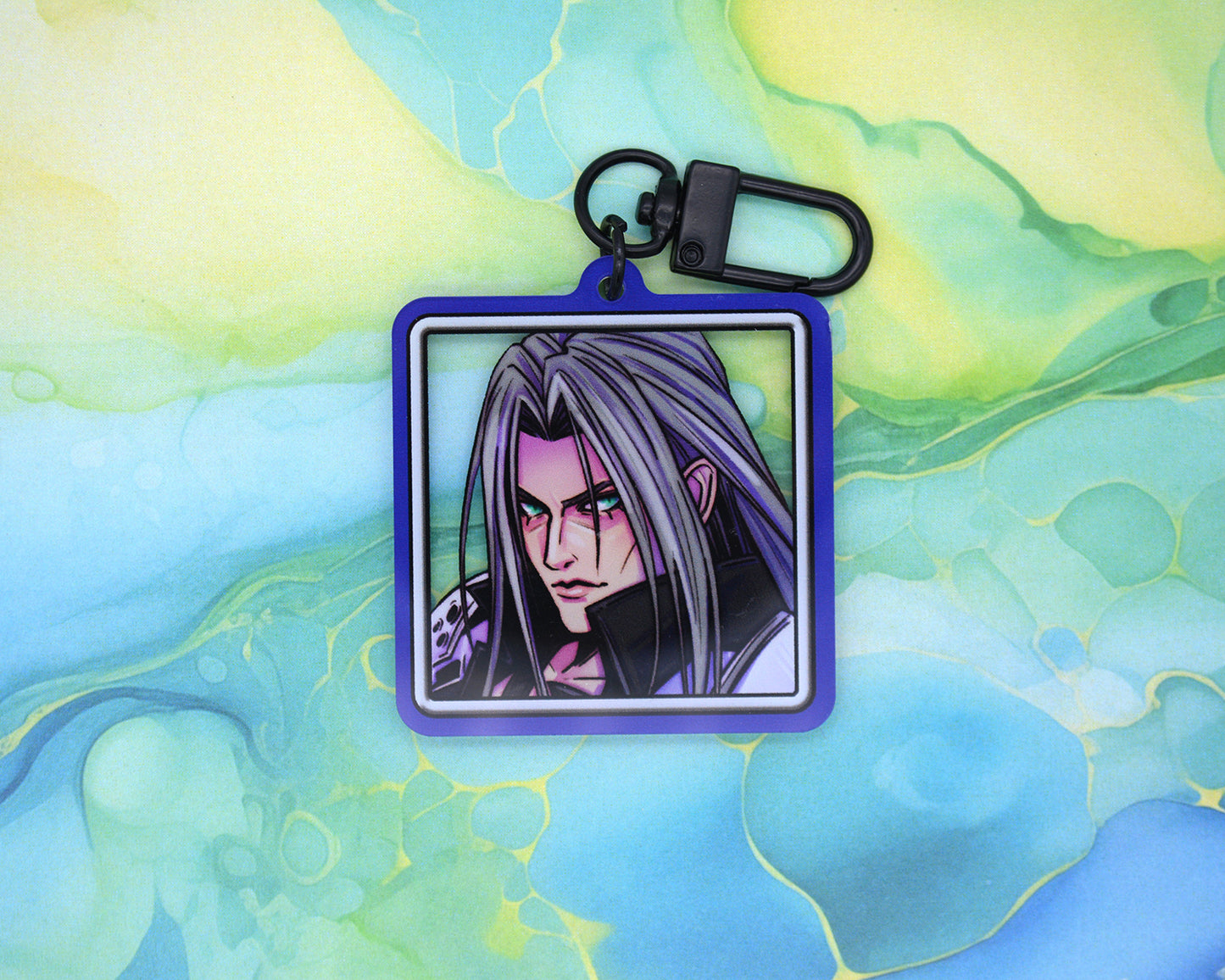 FF7 Portraits- 2 inch Acrylic Charm Keychain