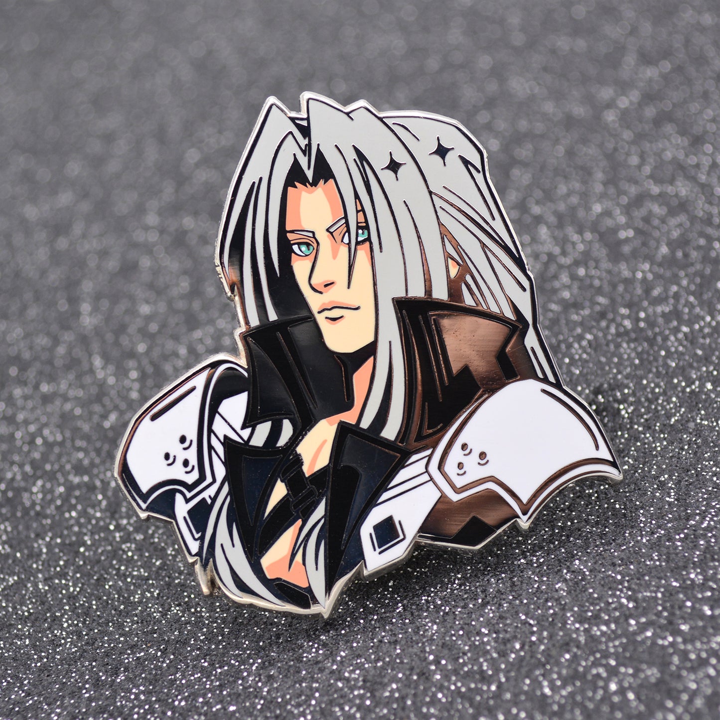 Sephiroth 2in Enamel Pin