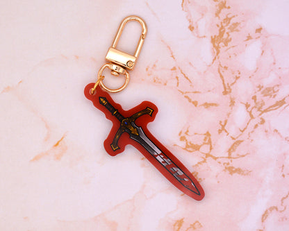 Weapons - 2.5 inch Acrylic Charm Keychain