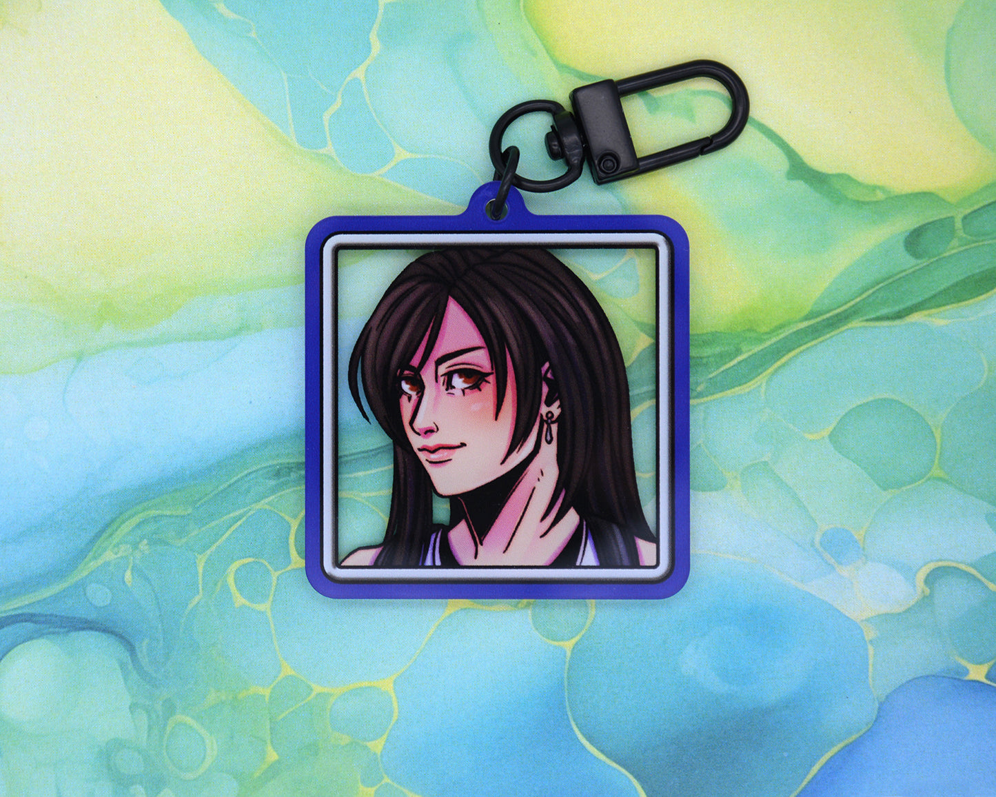 FF7 Portraits- 2 inch Acrylic Charm Keychain