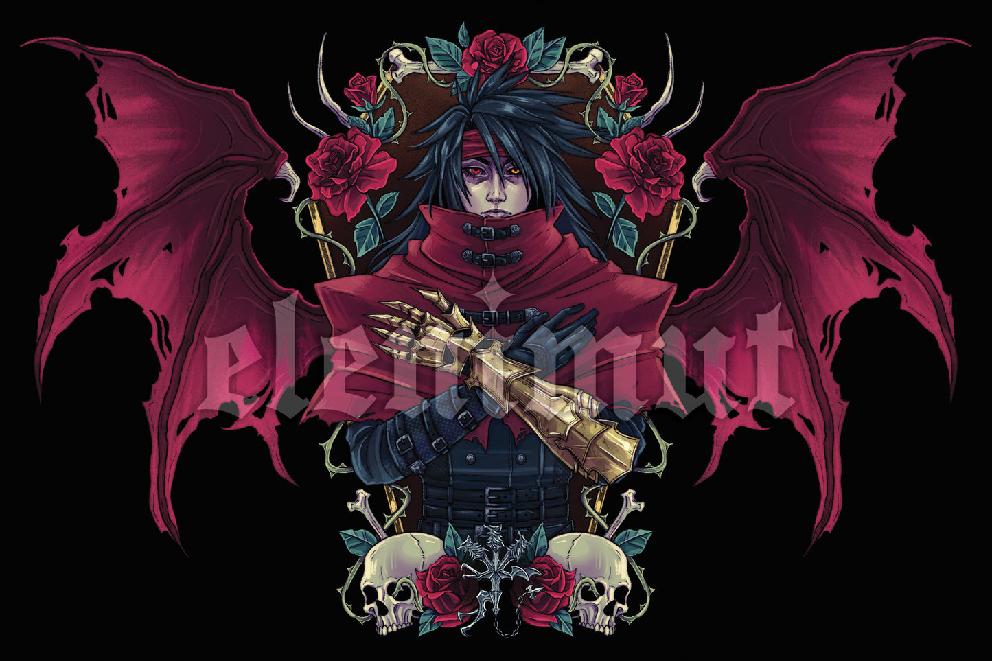 Vincent - 8x12" Print