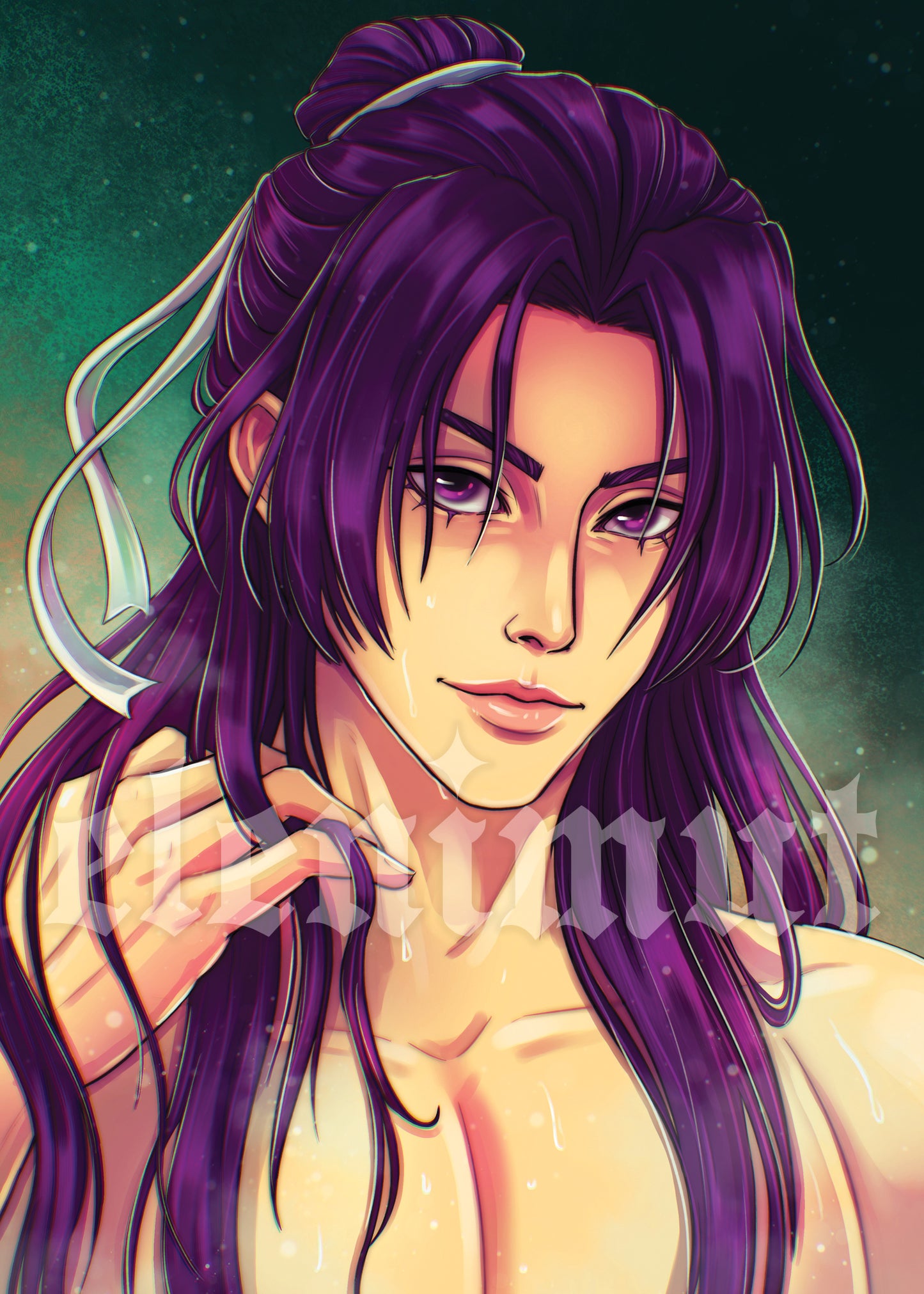 Wet Jinshi - 5x7" Print