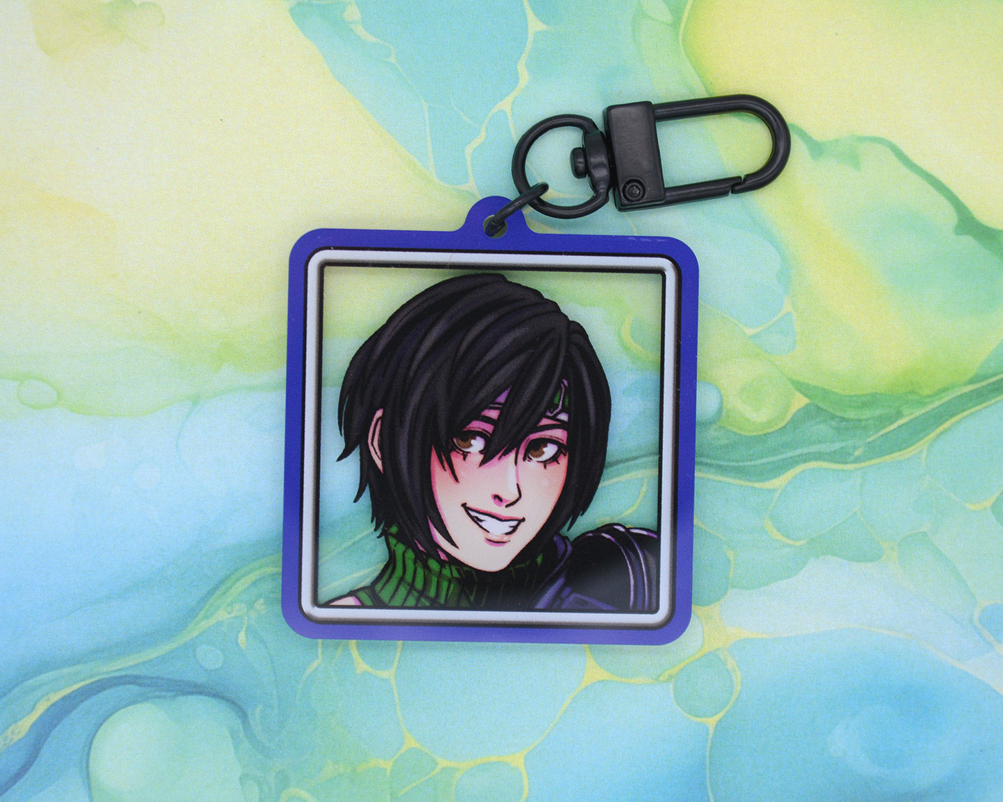 FF7 Portraits- 2 inch Acrylic Charm Keychain