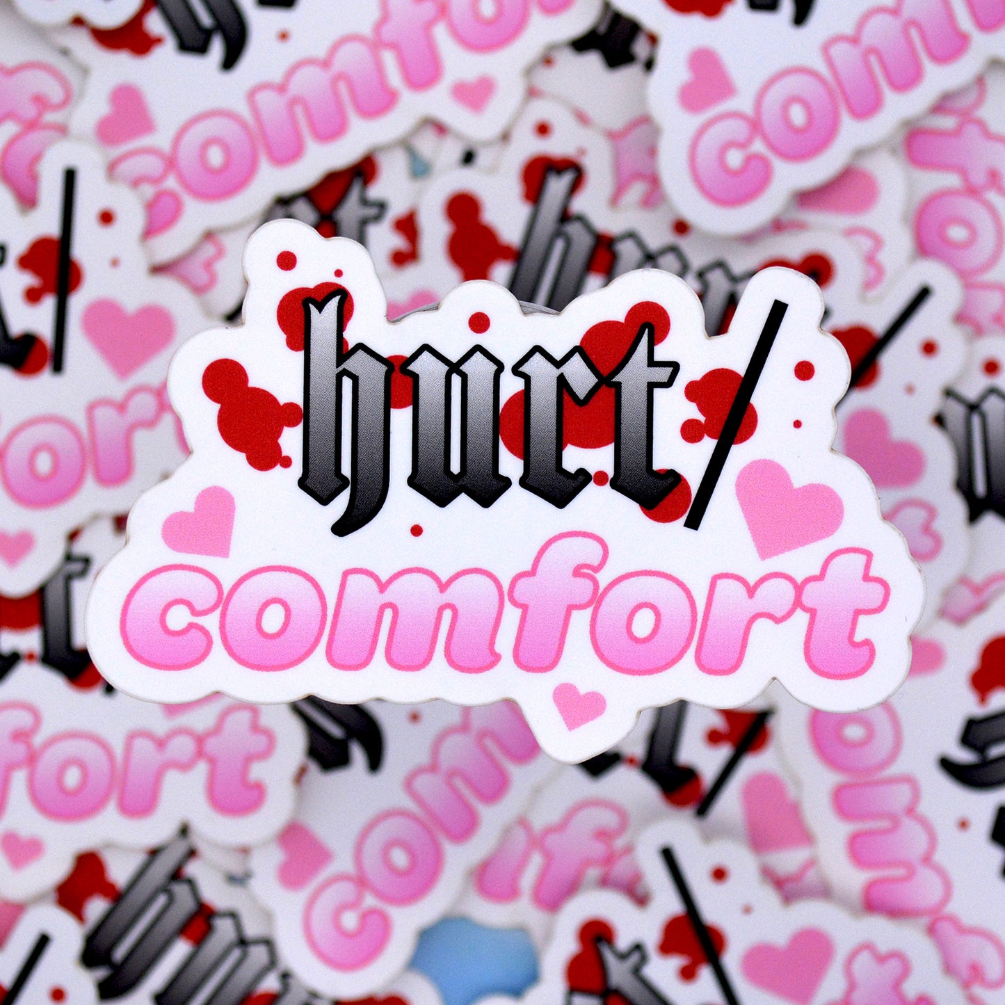 Hurt Comfort 3 inch Vinyl Sticker