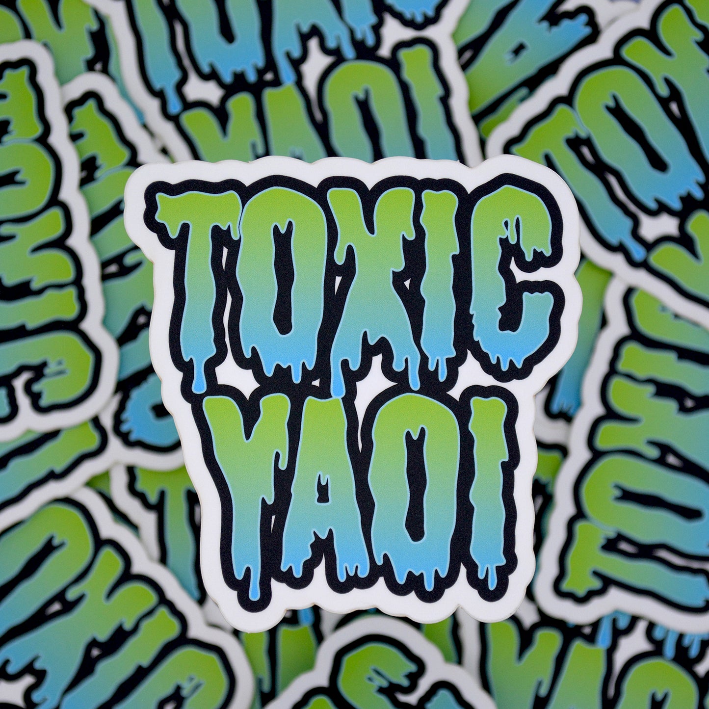 Toxic Yaoi / Toxic Yuri 3 inch Vinyl Sticker