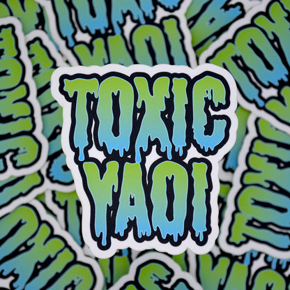 Toxic Yaoi / Toxic Yuri 3 inch Vinyl Sticker