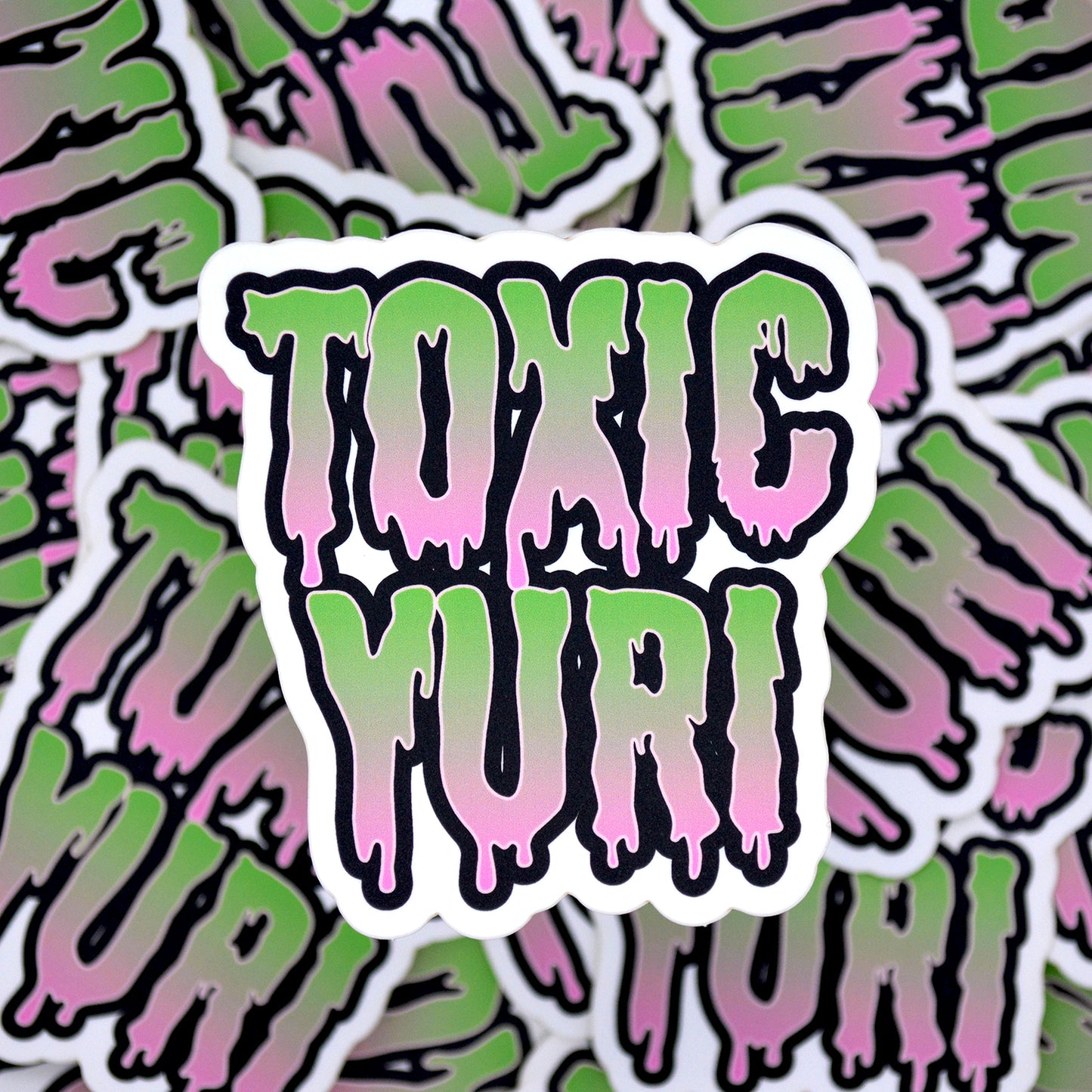 Toxic Yaoi / Toxic Yuri 3 inch Vinyl Sticker