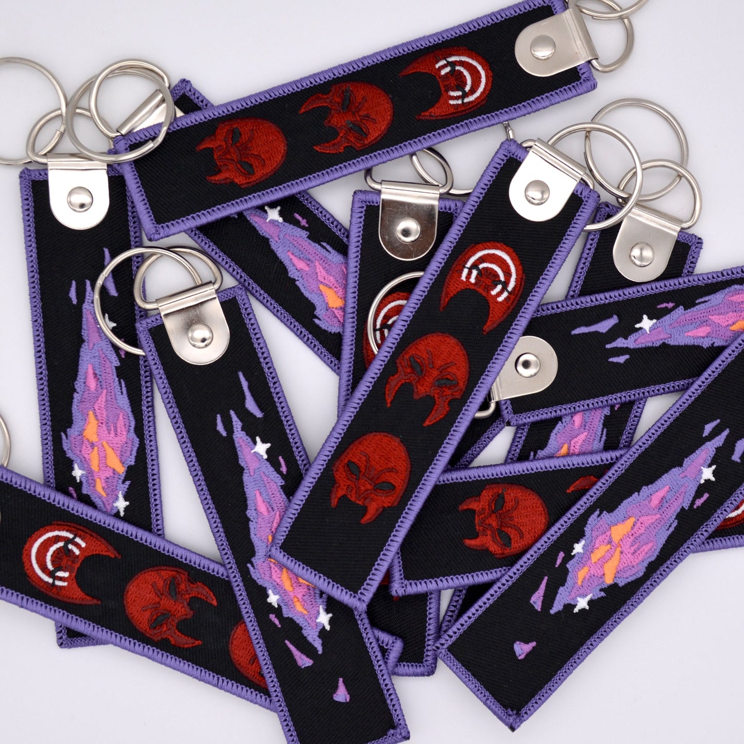 Unsundered Embroidered Keychain