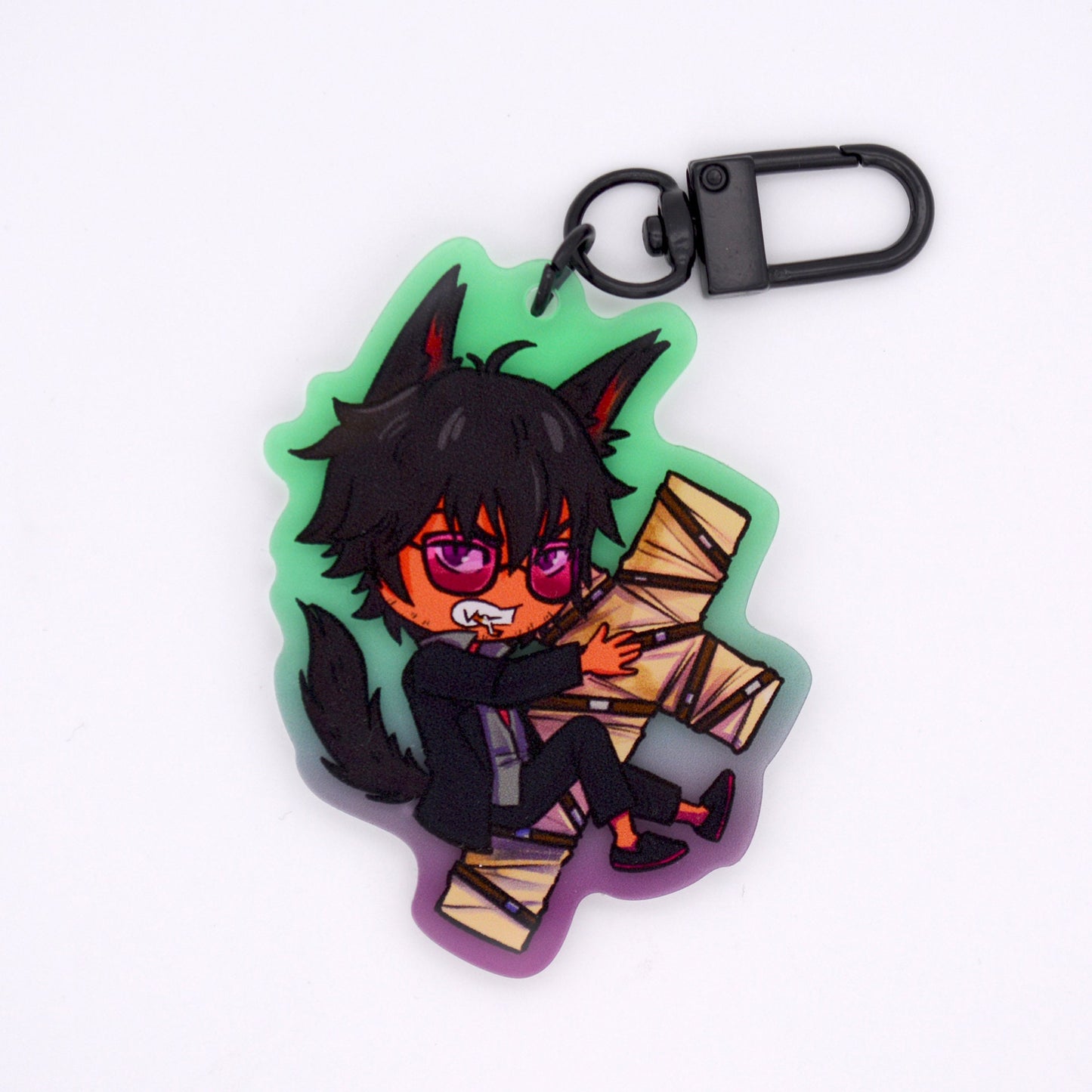 TriWoof - 2.5 inch Acrylic Charms Keychains